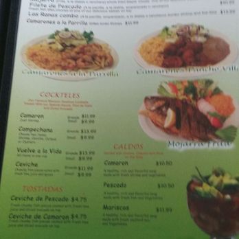 Taqueria Las Ranas - Menu 5 - Mexican Near Me - Houston, Texas
