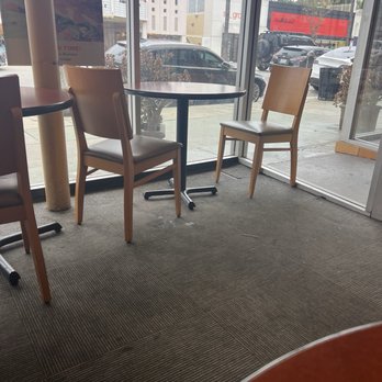 Panera Bread - Carpet is not only stinky but it's also very very nasty!  please Do your customers a favor and change it! - Sandwiches Near Me - Studio City, California