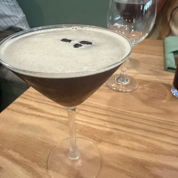 Cafe Al Dente - Espresso Martini without Bailey's - Italian Near Me - Hilton Head Island, South Carolina