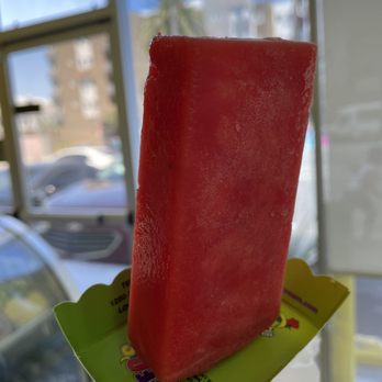 Mateo's Ice Cream & Fruit Bars - My Favorite- Watermelon ! - Ice Cream & Frozen Yogurt Near Me - Los Angeles, California