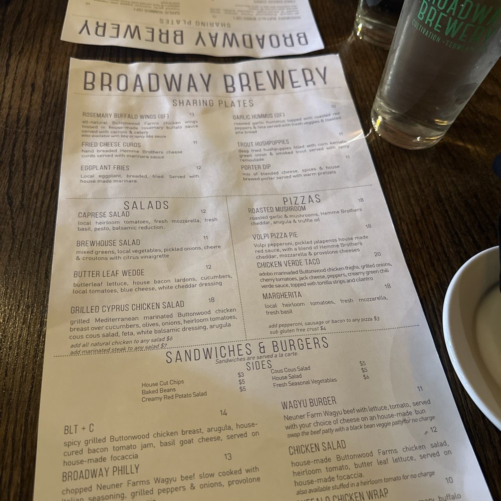 Menu Menu
