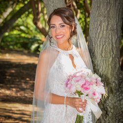 Veil Lady - My veil was absolutely beautiful and perfect!! Rosemarie personally hand stitched every pearl and crystal