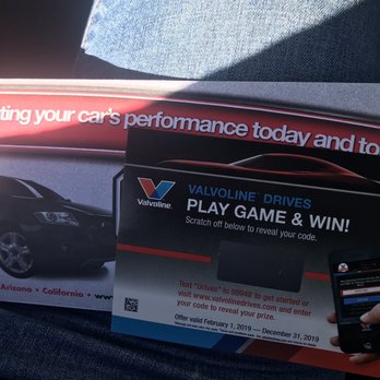Brake Masters - Scratcher for the chance to win $7 off or even a free oil change - Auto Repair Near Me - Roseville, California Brake Masters - Scratcher for the chance to win $7 off or even a free oil change - Auto Repair Near Me - Roseville, California