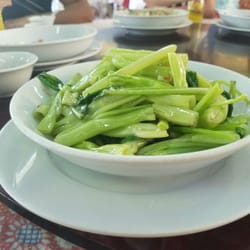 福聚來海鮮酒家 - Morning glory with garlic.