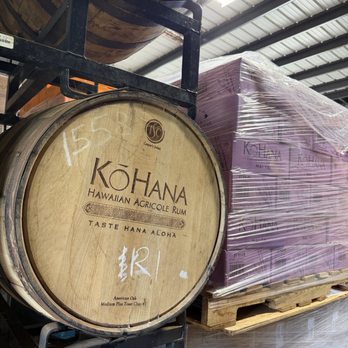 Ko Hana Distillers - Barrel and pallets - Distilleries Near Me - Kunia, Hawaii