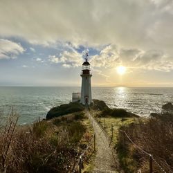 Sheringham Point Lighthouse - Sun came out!