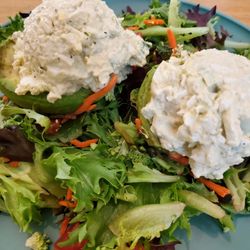 Stuffed Avocado with egg salad