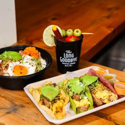 The Long Goodbye - Brunch at The Long Goodbye with food from La Santa Barbacha