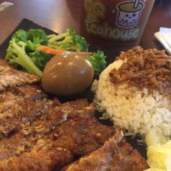 QQ Teahouse - Pork chop rice - Taiwanese Near Me - Plano, Texas QQ Teahouse - Pork chop rice - Taiwanese Near Me - Plano, Texas