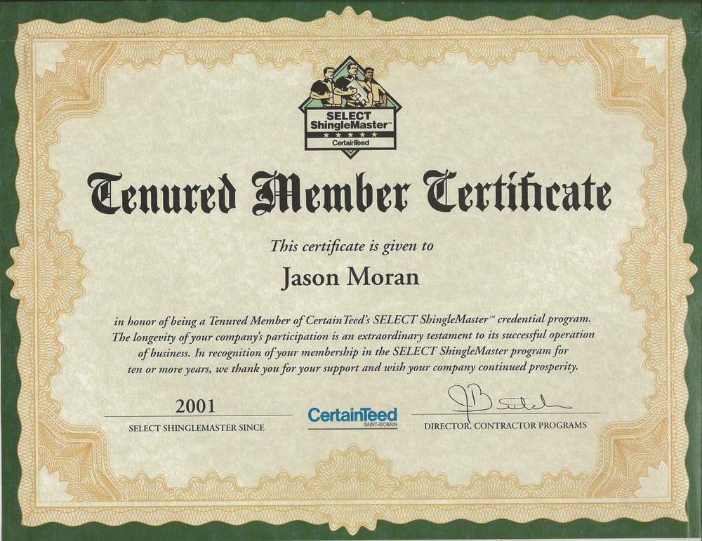 Slide of Moran Roofing & Inspection