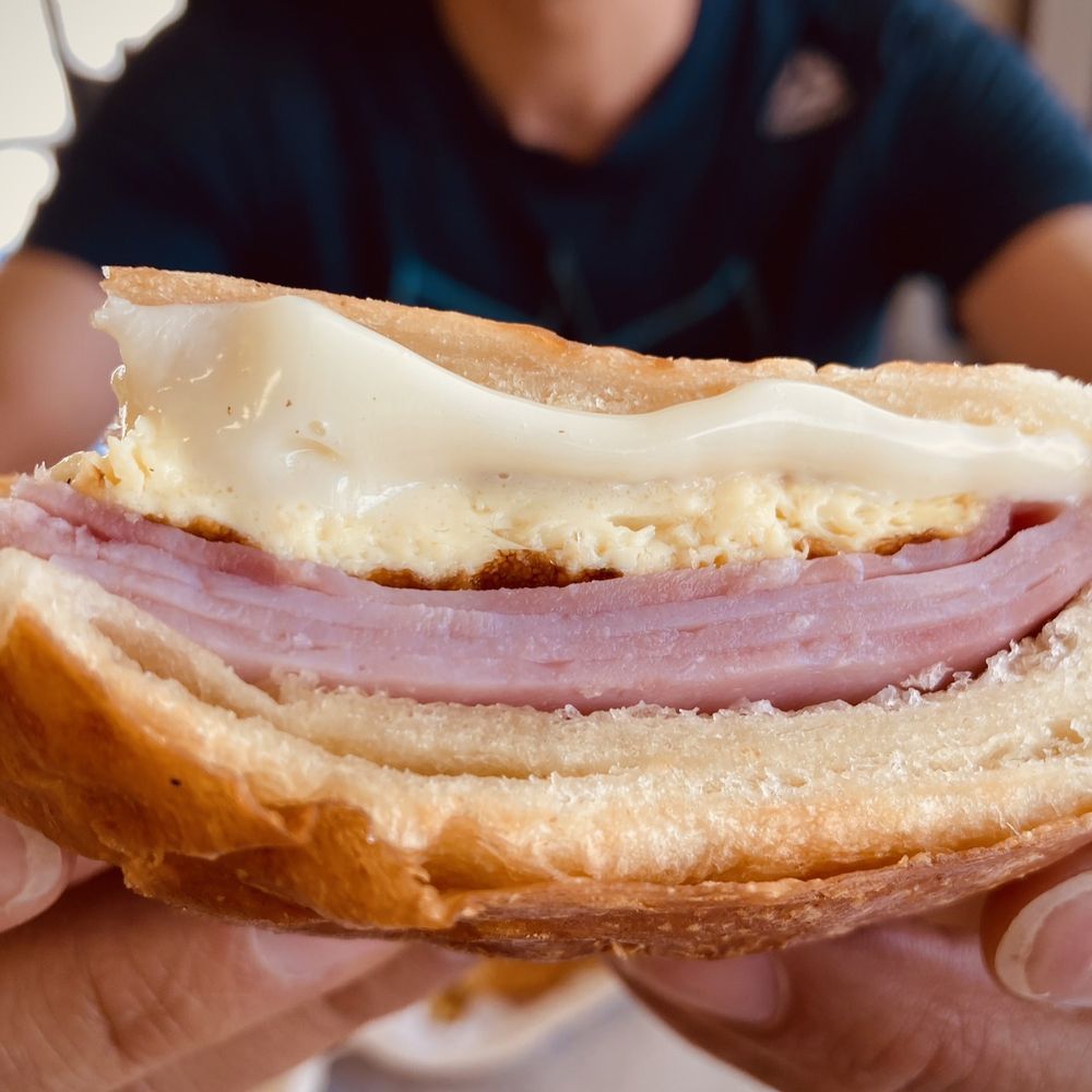 Miss Donuts And Bagels - Ham and Cheese Croissant - Donuts Near Me - Riverside, California