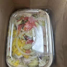 Turkey, avocado, mayo, pickles, banana peppers, onions, and very crispy bacon! Yummy! Turkey, avocado, mayo, pickles, banana peppers, onions, and very crispy bacon! Yummy!