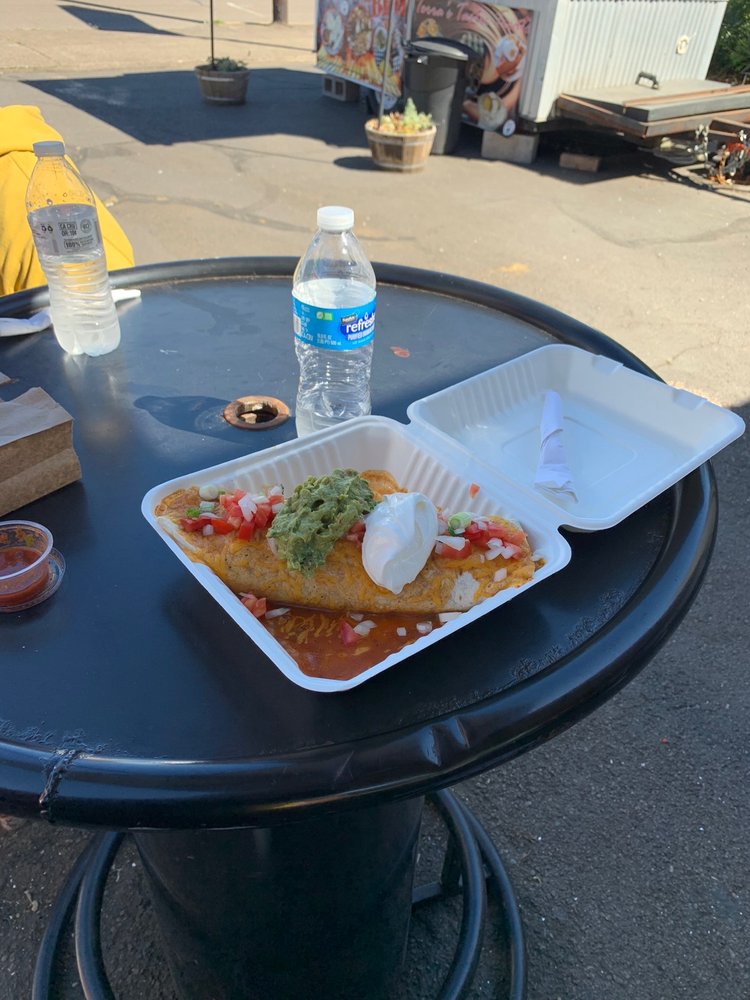Food from Miguel’s Mexican Cuisine