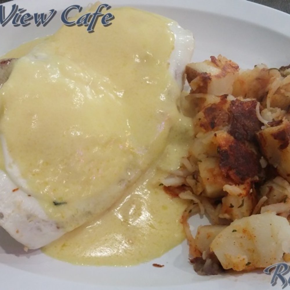 Harbor View Cafe - Amazing Eggs Benedict on a fluffy homemade biscuit (will substitute English muffin on request). Potatoes just ok. - New American Near Me - Saint Augustine, Florida Harbor View Cafe - Amazing Eggs Benedict on a fluffy homemade biscuit (will substitute English muffin on request). Potatoes just ok. - New American Near Me - Saint Augustine, Florida