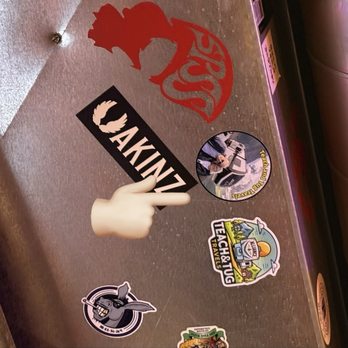 Pinky G's Pizzeria - Jackson - Check out our Teach and Tug Travels stickers. - Pizza Near Me - Jackson, Wyoming Pinky G's Pizzeria - Jackson - Check out our Teach and Tug Travels stickers. - Pizza Near Me - Jackson, Wyoming