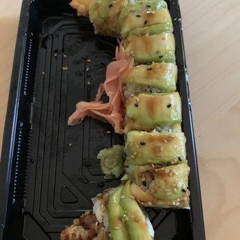 iSushi - Green dragon (tastes even better than it looks) - Sushi Bars Near Me - Silver Spring, Maryland