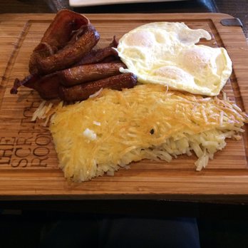 The Scratch Room - Hungry man- solid- thick crisp bacon - Breakfast & Brunch Near Me - Anaheim, California The Scratch Room - Hungry man- solid- thick crisp bacon - Breakfast & Brunch Near Me - Anaheim, California