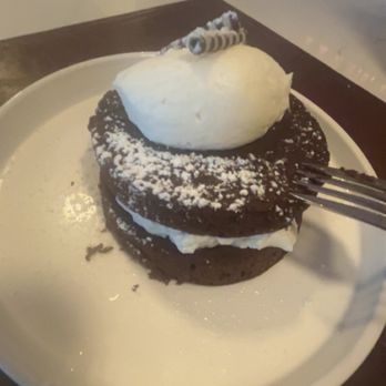 Montesacro Walnut Creek - Flourless chocolate cake! Looks like an Oreo cookie! - Italian Near Me - Walnut Creek, California Montesacro Walnut Creek - Flourless chocolate cake! Looks like an Oreo cookie! - Italian Near Me - Walnut Creek, California