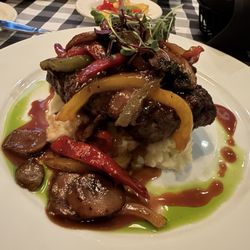 Manhattan Restaurant - Hobo steak had good flavors I enjoyed this entire meal