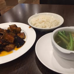 Chinese Canteen - Wonton & aubergine yalla yallah