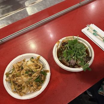 Very Fresh Noodles - Spicy Tingly & Spicy Cumin Lamb Dry La Mei Taiwanese Beef Noodle Soup - Taiwanese Near Me - New York, New York