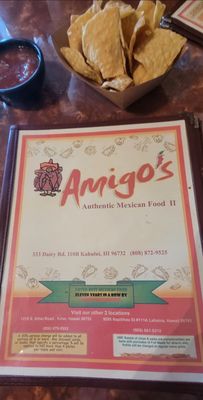 Menu photo 8 Amigo's Kahului, HI