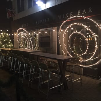 The Bicycle Thief - Outside view on a December night! - Italian Near Me - Halifax, Nova Scotia