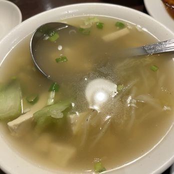 Full Moon Mandarin Cuisine - Vegetable Tofu Soup - Chinese Near Me - Monterey, California