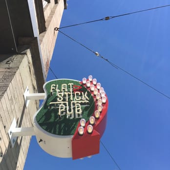 Flatstick Pub - Pioneer Square - Street neon sign - Mini Golf Near Me - Seattle, Washington Flatstick Pub - Pioneer Square - Street neon sign - Mini Golf Near Me - Seattle, Washington