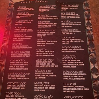 The Davenport - the menu for the event - Gastropubs Near Me - San Marcos, Texas