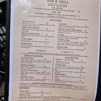 The Roundabout Bar & Grill - Menu - Bars Near Me - Belleville, Illinois The Roundabout Bar & Grill - Menu - Bars Near Me - Belleville, Illinois