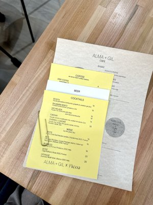 Menu photo 1 Alma + Gil Toronto, ON