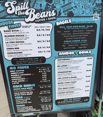 Menu photo 1 Spill the Beans San Diego, CA Menu photo 1 Spill the Beans San Diego, CA