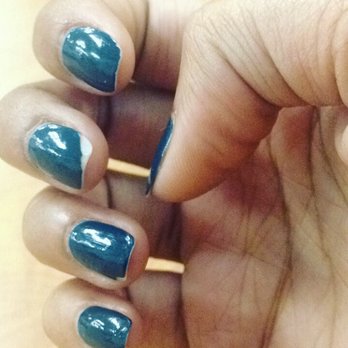 Color Nail Spa - The day after I got them done - Nail Salons Near Me - Pittsburgh, Pennsylvania Color Nail Spa - The day after I got them done - Nail Salons Near Me - Pittsburgh, Pennsylvania