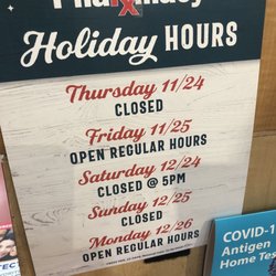 H-E-B Pharmacy - Holiday hours 12.9.22