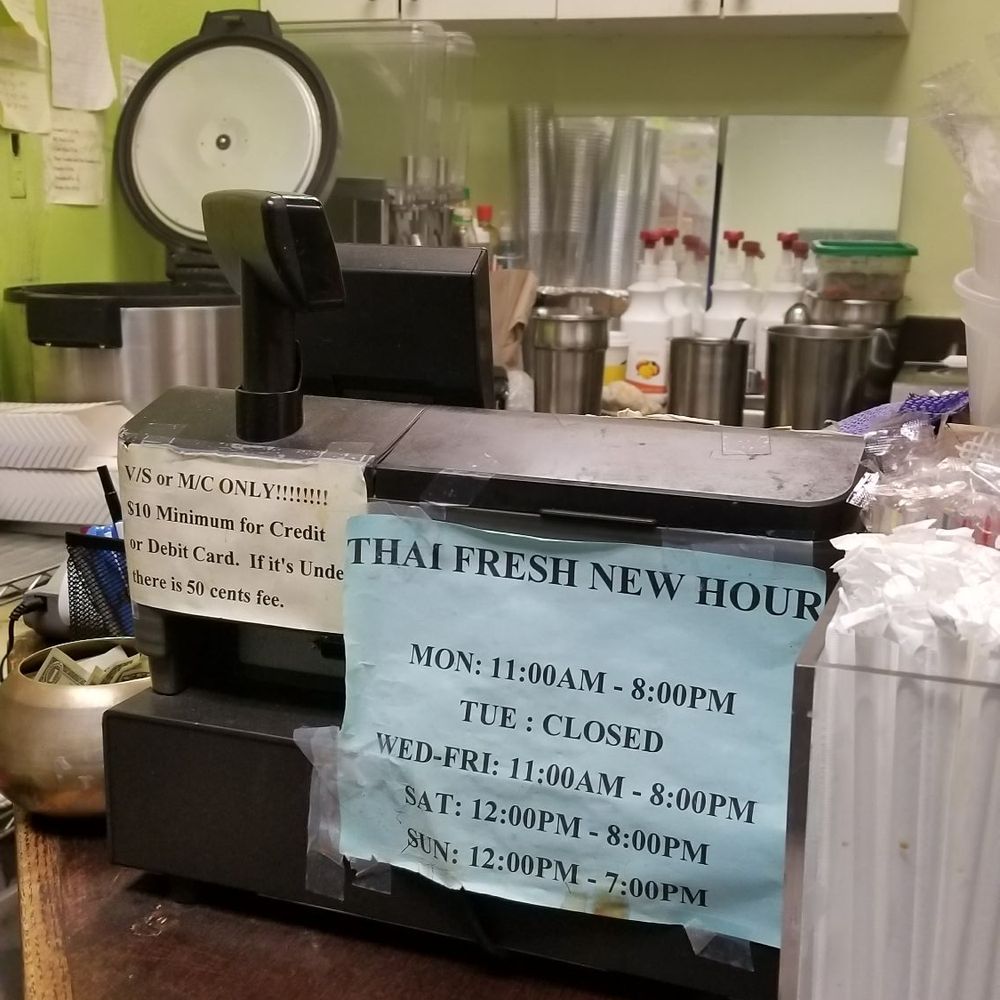Thai Fresh - Cash register - Thai Near Me - Chula Vista, California Thai Fresh - Cash register - Thai Near Me - Chula Vista, California