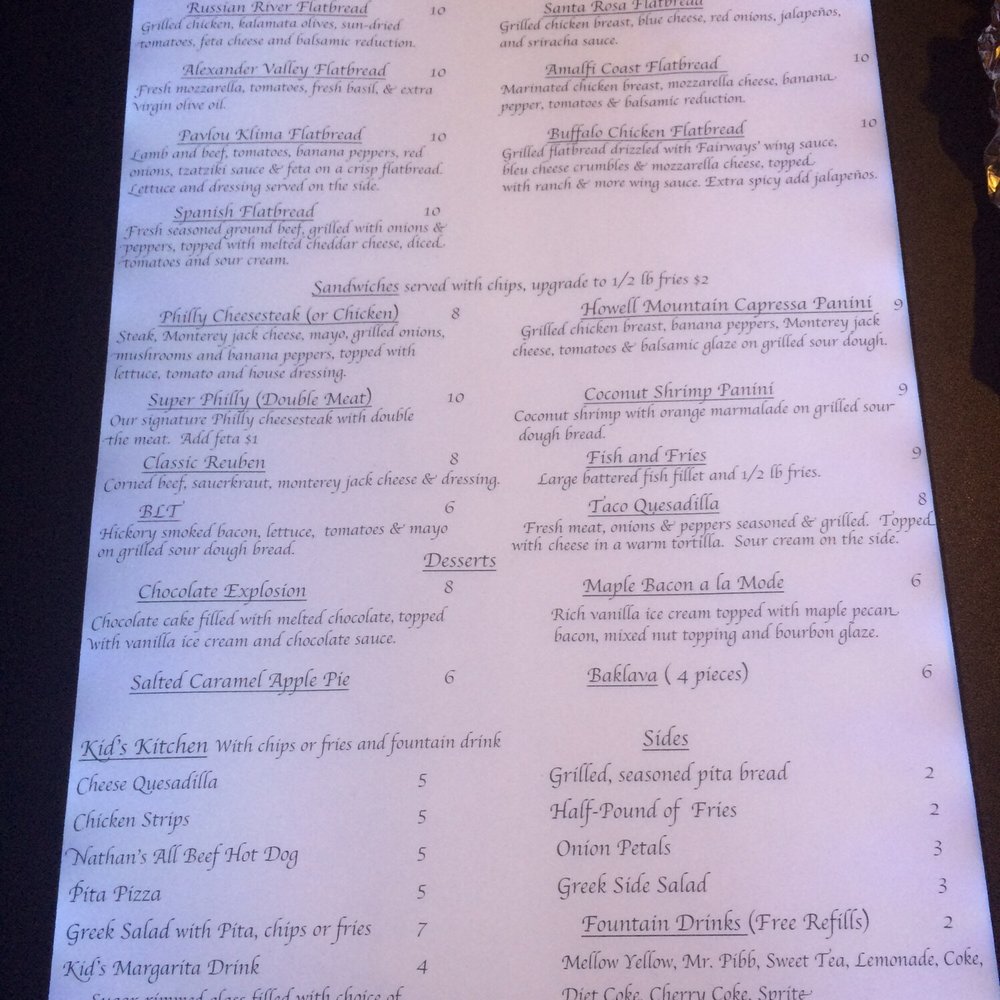 Fairways Prime - Wine Bars Near Me - Hurricane, West Virginia Fairways Prime - Wine Bars Near Me - Hurricane, West Virginia