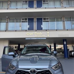 I should have taken a better pic but you can see the parking in the background interior to the property. I should have taken a better pic but you can see the parking in the background interior to the property.