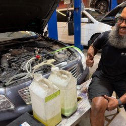 TRUE Automotive - Infinity in for water pump and coolant replacement