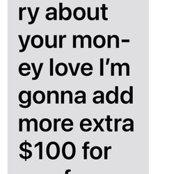 Text sent from his number listed as " Walking Piano"