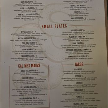 Cal Mex Cantina - Menu - Gastropubs Near Me - Redondo Beach, California