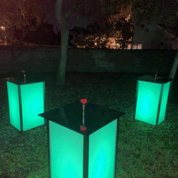 Extravagant LED - Prism cocktail tables with mirror tops - Party Equipment Rentals Near Me Extravagant LED - Prism cocktail tables with mirror tops - Party Equipment Rentals Near Me