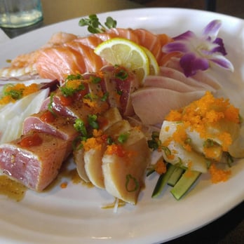 Hon Sushi - A good variety of different sashimi - Sushi Bars Near Me - Corona, California