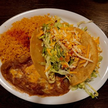 Mi Cocina - Two taco combo platter - Mexican Near Me - Highland, California