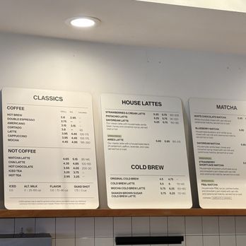 Blank Street - Menu - Coffee & Tea Near Me - Boston, Massachusetts