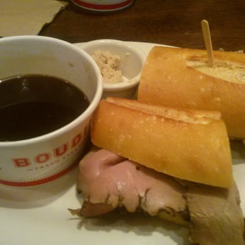 Boudin SF - Beef dip (chips on the side instead of salad) - Bakeries Near Me - Irvine, California Boudin SF - Beef dip (chips on the side instead of salad) - Bakeries Near Me - Irvine, California