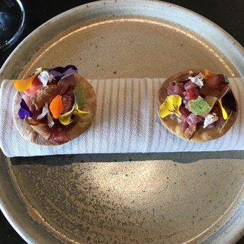 Nonesuch - Bison Tartare - New American Near Me - Oklahoma City, Oklahoma Nonesuch - Bison Tartare - New American Near Me - Oklahoma City, Oklahoma