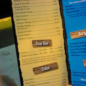 Fish Shack - Menu Pg2 - Seafood Near Me - Lighthouse Point, Florida