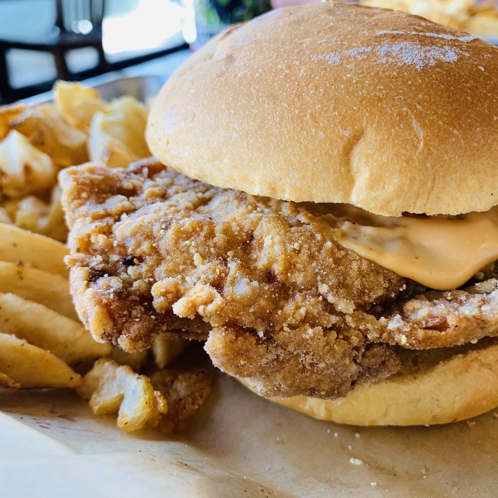 Brew Bird - a fried chicken sandwich and french fries - New American Near Me - Fargo, North Dakota Brew Bird - a fried chicken sandwich and french fries - New American Near Me - Fargo, North Dakota