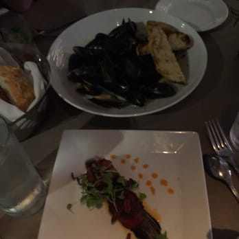 Latitudes - Mussels and scallops. Mussels melted in your mouth, so fresh. - Seafood Near Me - Highland Beach, Florida